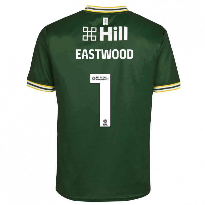 Danxen Herren Jake Eastwood #1 Trikot Dunkelgrün Weiß Torwarttrikot 2025/26