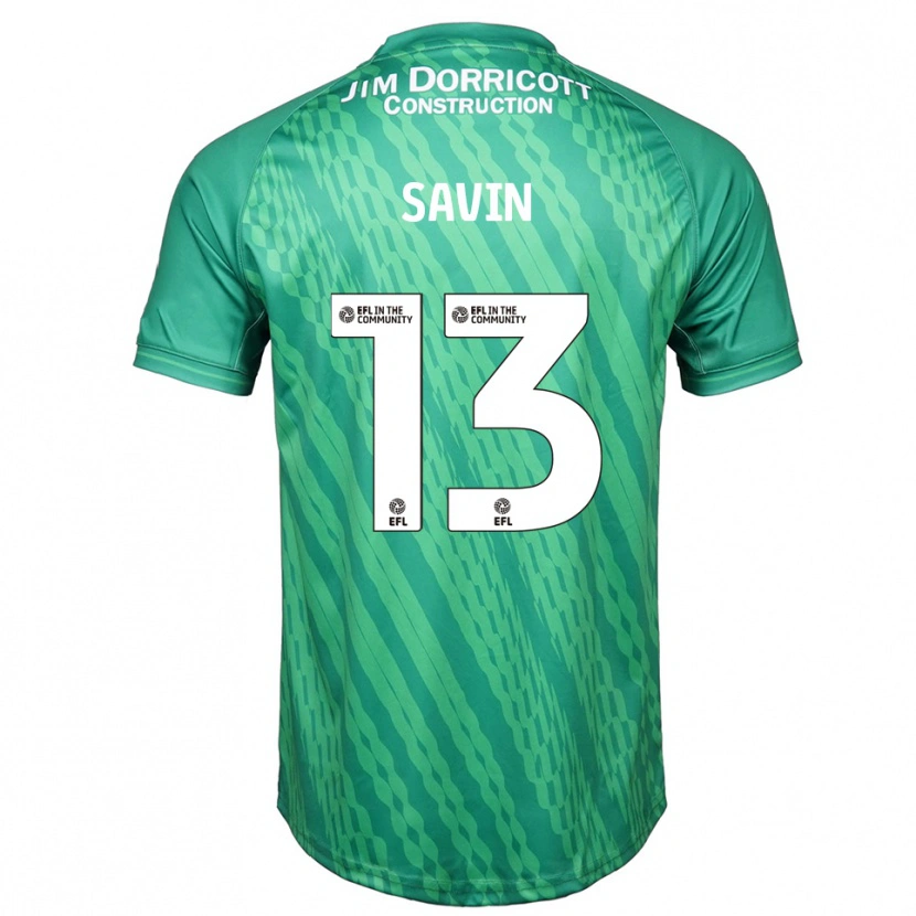 Danxen Herren Toby Savin #13 Trikot Grün Türkis Torwarttrikot 2025/26