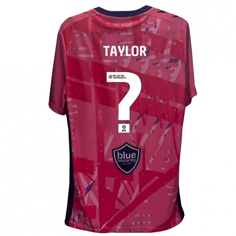 Danxen Herren Megan Taylor #0 Trikot Pink Weiß Torwarttrikot 2025/26
