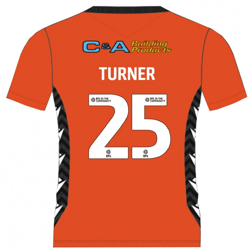 Danxen Herren Jake Turner #25 Trikot Orange Schwarz Torwarttrikot 2025/26