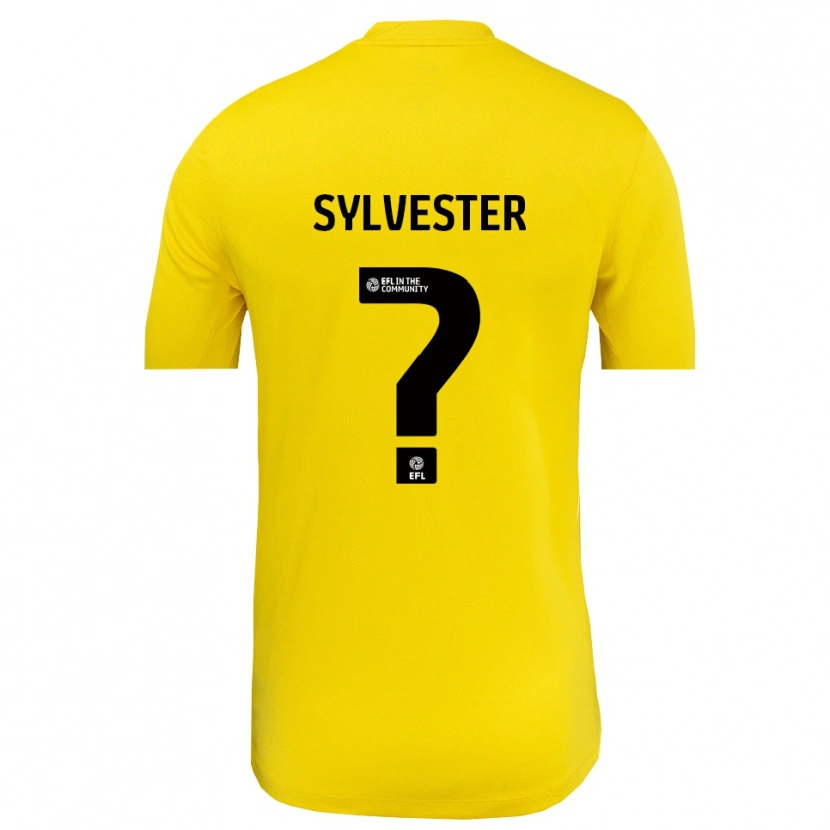 Danxen Herren Georgia Sylvester #0 Trikot Gelb Schwarz Torwarttrikot 2025/26