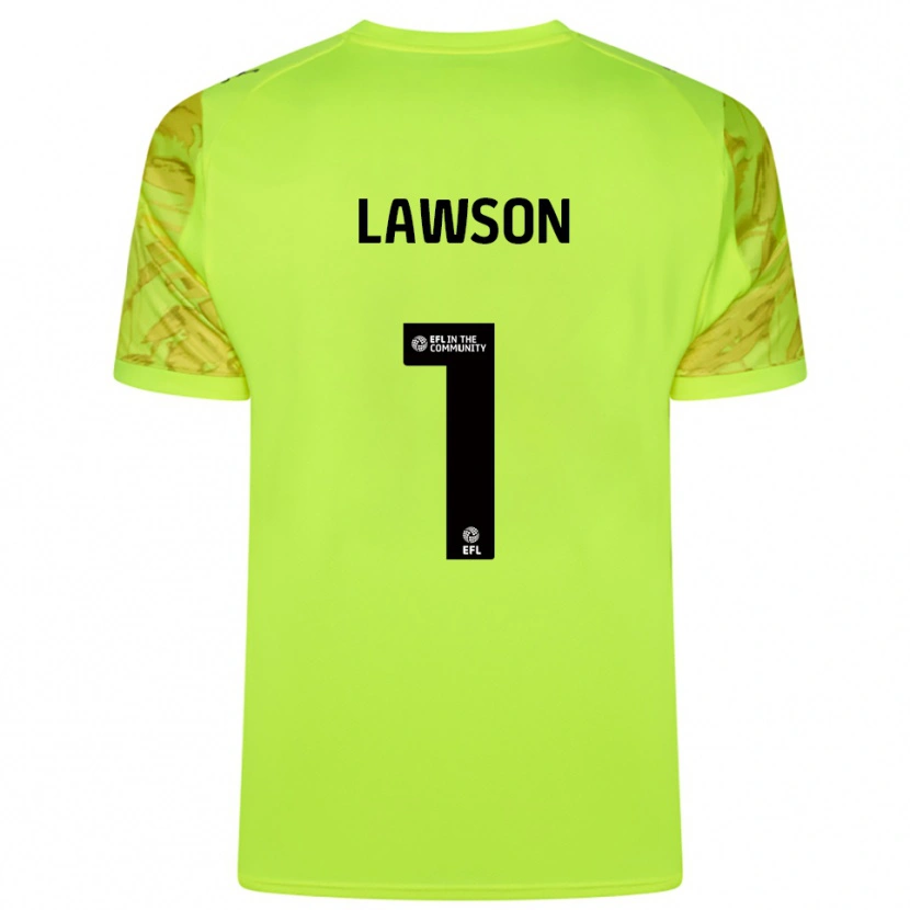 Danxen Herren Harvey Lawson #1 Trikot Leuchtendes Grün Torwarttrikot 2025/26