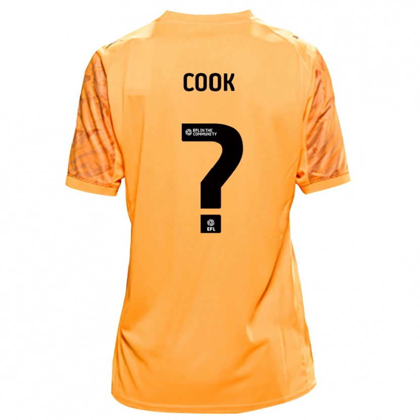 Danxen Herren Cook #0 Trikot Orange Schwarz Torwarttrikot 2025/26