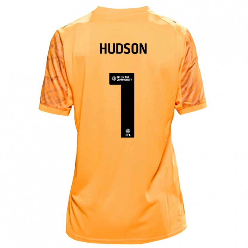 Danxen Herren Mathew Hudson #1 Trikot Orange Schwarz Torwarttrikot 2025/26