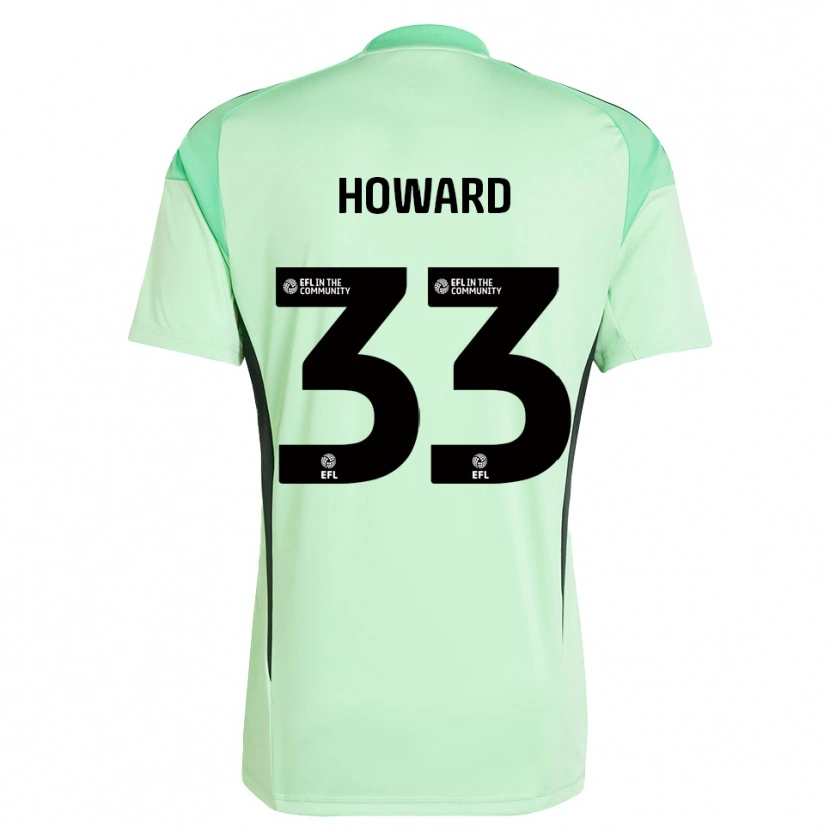 Danxen Herren Mark Howard #33 Trikot Hellgrün Schwarz Torwarttrikot 2025/26