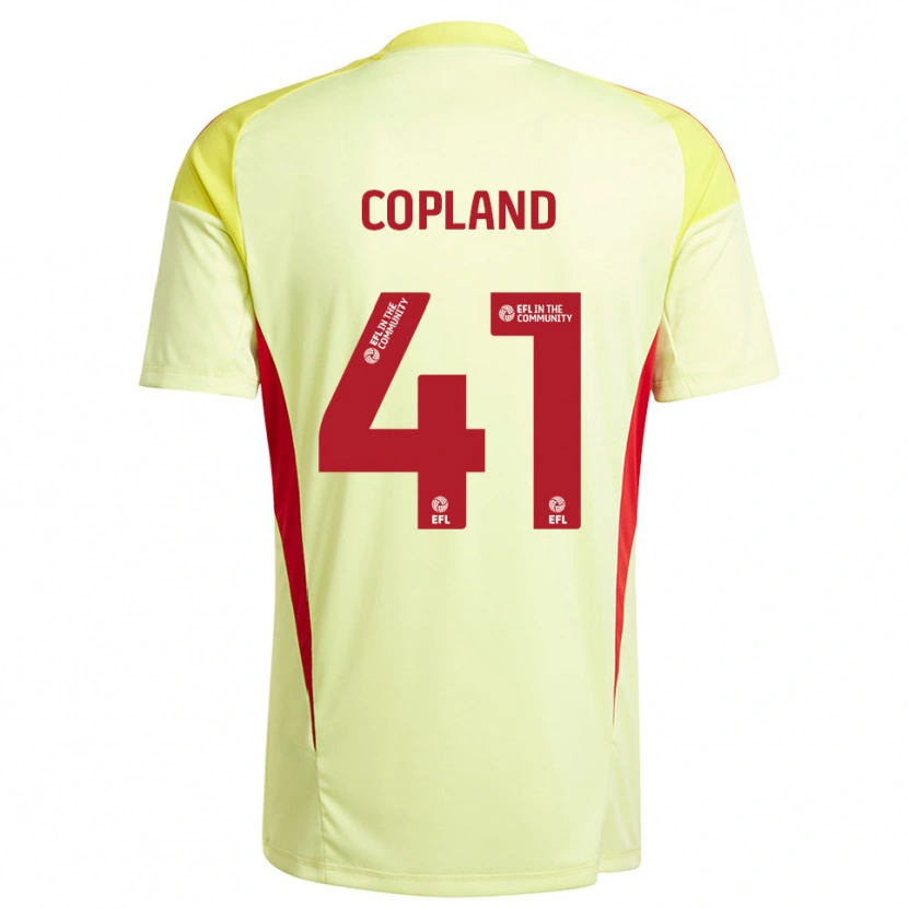 Danxen Herren Jack Copland #41 Trikot Blassgelb Torwarttrikot 2025/26