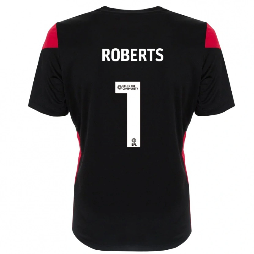 Danxen Herren Myles Roberts #1 Trikot Schwarz Weiß Torwarttrikot 2025/26