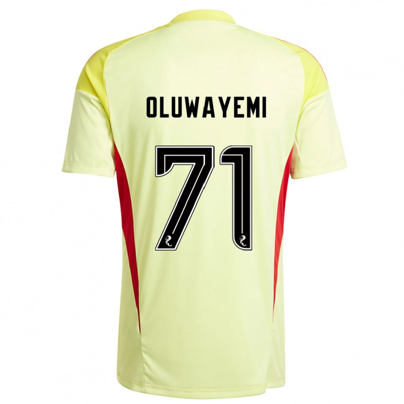 Danxen Herren Tobi Oluwayemi #71 Trikot Gelb Rot Torwarttrikot 2025/26