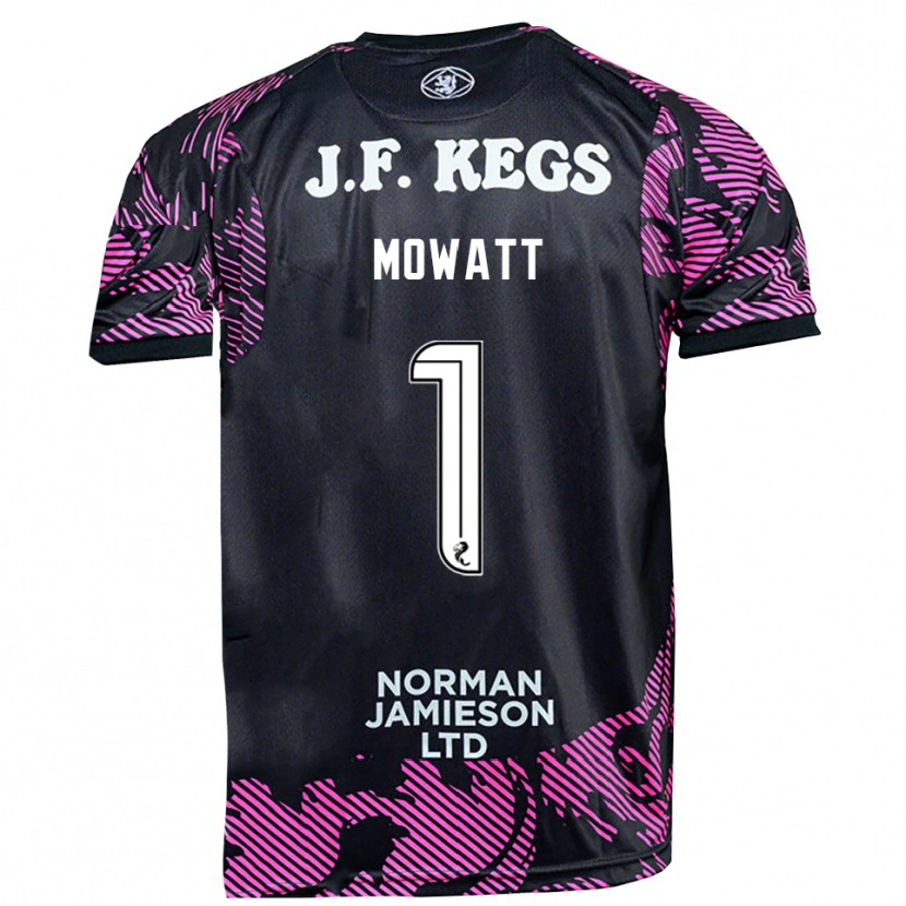 Danxen Herren Beth Mowatt #1 Trikot Pink Schwarz Torwarttrikot 2025/26