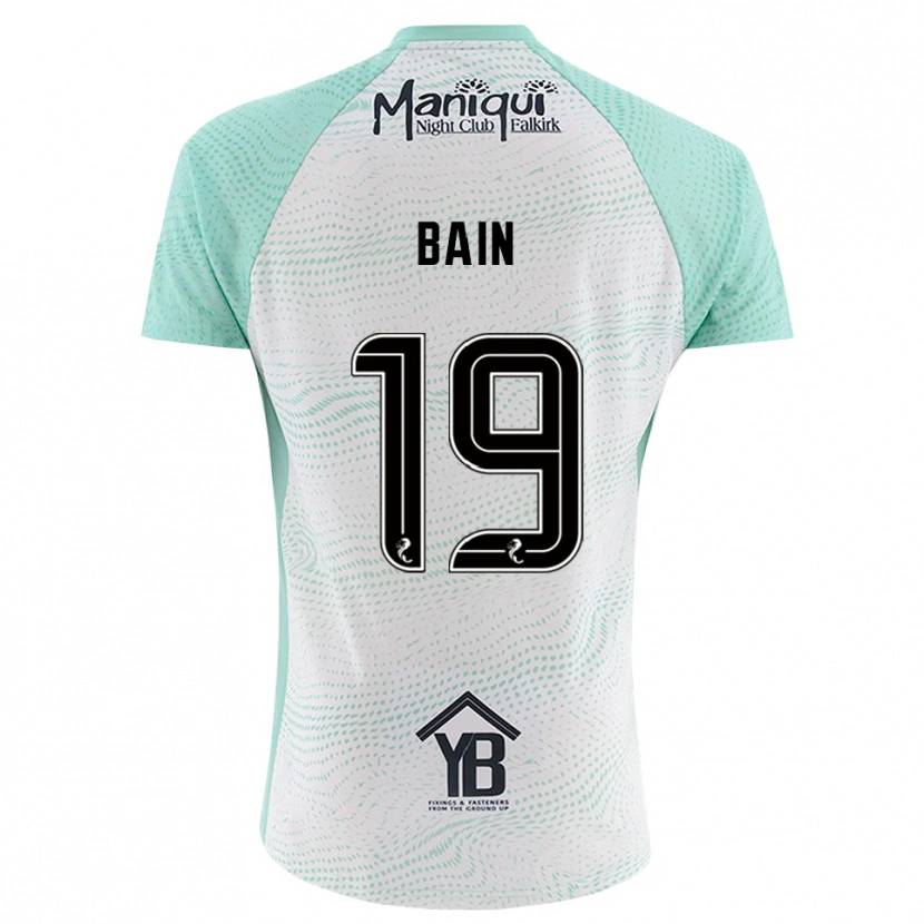 Danxen Herren Scott Bain #19 Trikot Schwarz Weiß Torwarttrikot 2025/26