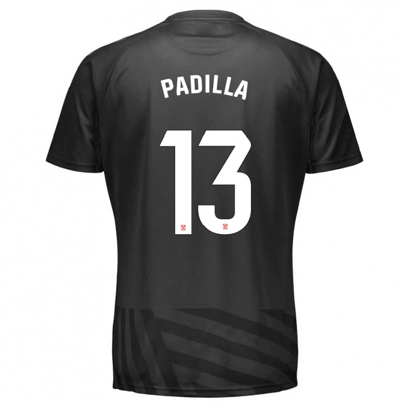 Danxen Herren Alejandro Padilla #13 Trikot Grau Schwarz Torwarttrikot 2025/26
