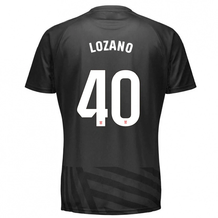 Danxen Herren Gabriel Lozano #40 Trikot Grau Schwarz Torwarttrikot 2025/26