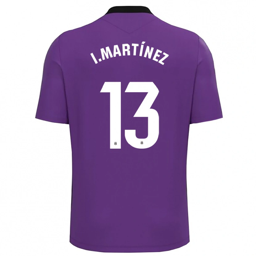 Danxen Herren Iván Martínez #13 Trikot Lila Weiß Torwarttrikot 2025/26
