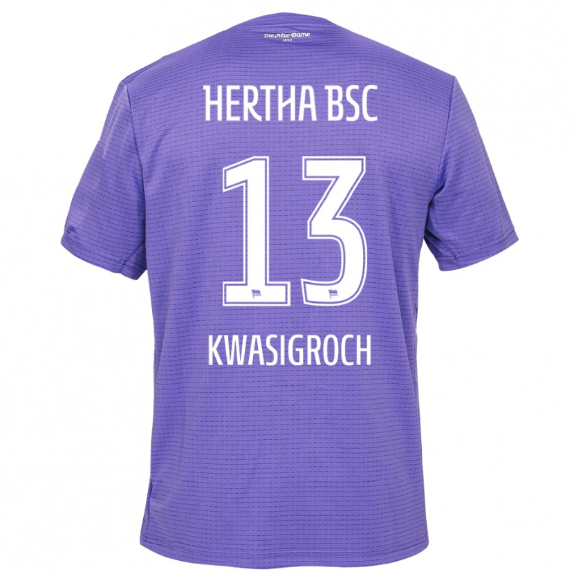 Danxen Herren Robert Kwasigroch #13 Trikot Lila Weiß Torwarttrikot 2025/26