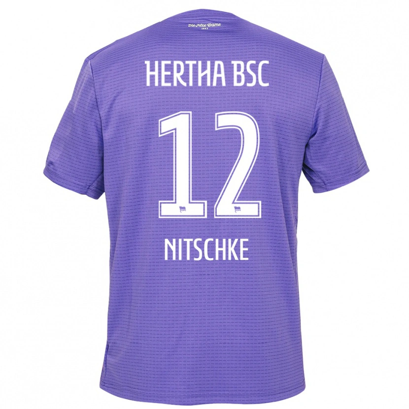 Danxen Herren Til Nitschke #12 Trikot Lila Weiß Torwarttrikot 2025/26
