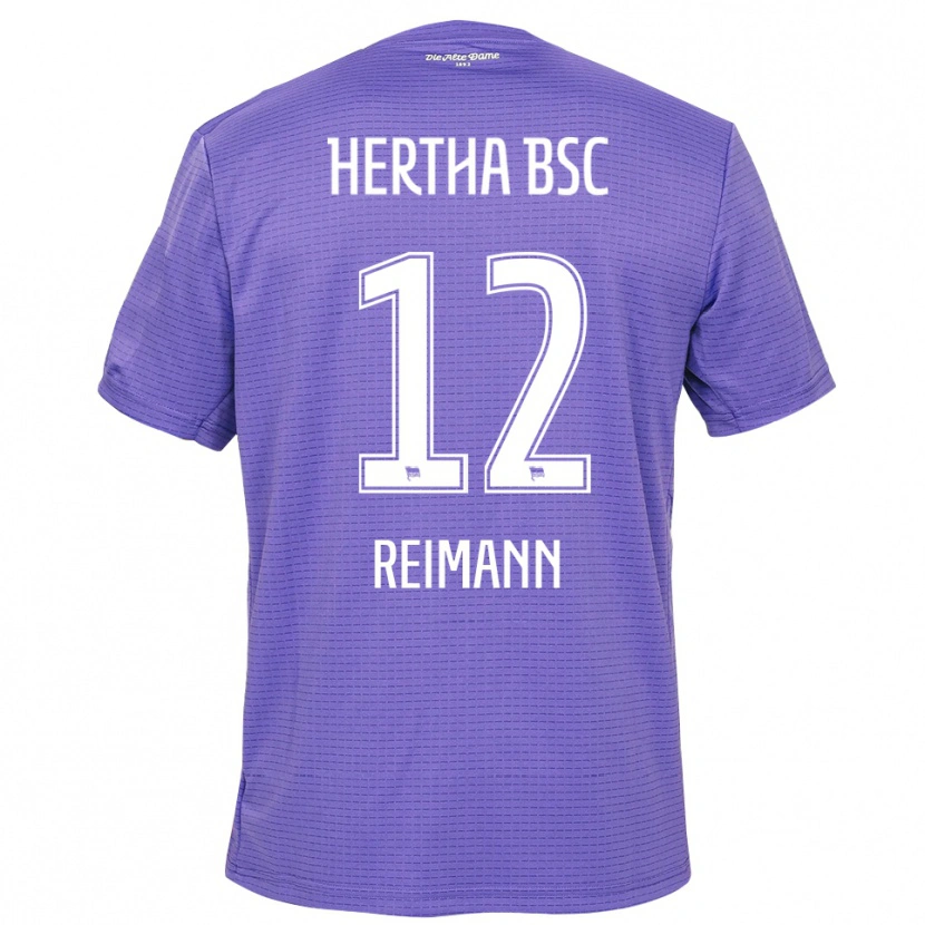 Danxen Herren Emma Reimann #12 Trikot Lila Weiß Torwarttrikot 2025/26