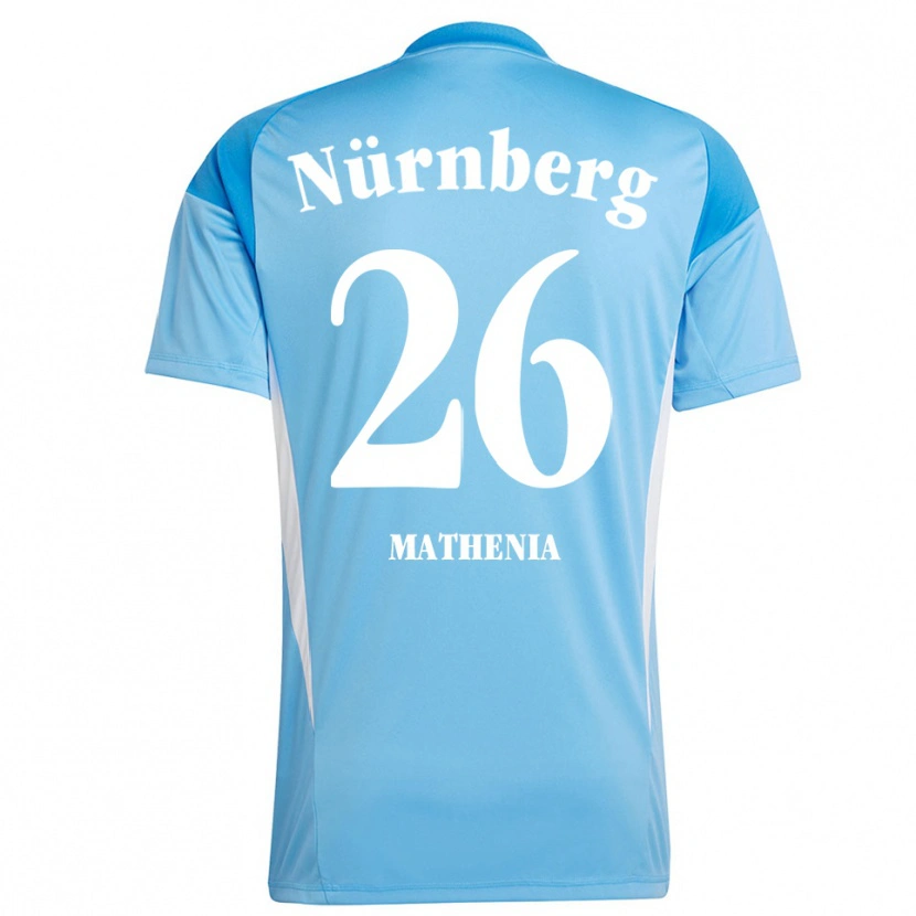 Danxen Herren Christian Mathenia #26 Trikot Hellblau Weiß Torwarttrikot 2025/26