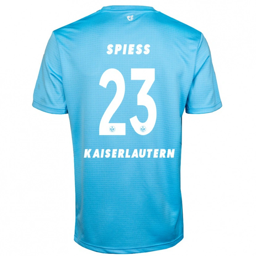 Danxen Herren Louis Spieß #23 Trikot Hellblau Weiß Torwarttrikot 2025/26