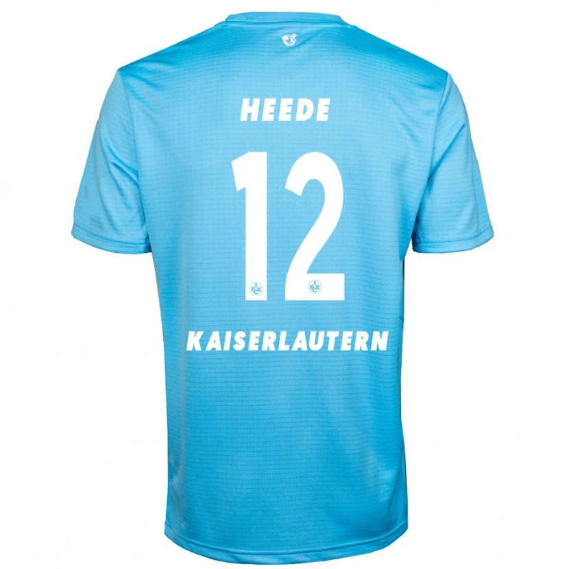 Danxen Herren Jannis Heede #12 Trikot Hellblau Weiß Torwarttrikot 2025/26