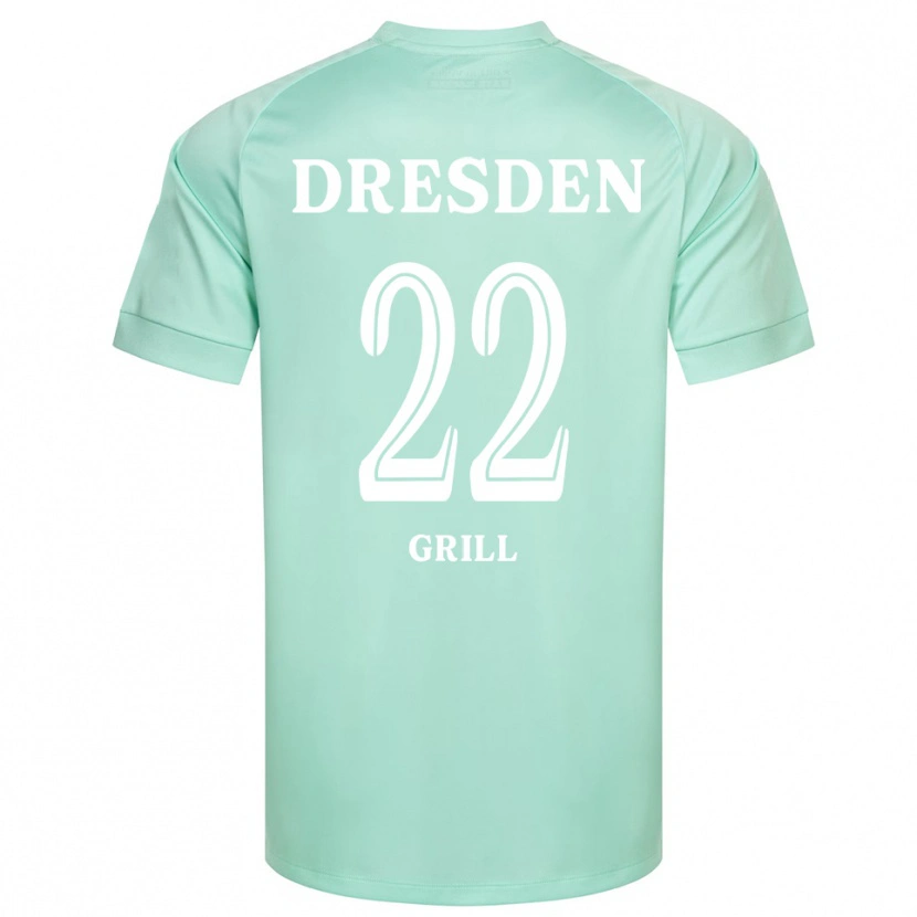 Danxen Herren Lennart Grill #22 Trikot Hellgrün Weiß Torwarttrikot 2025/26