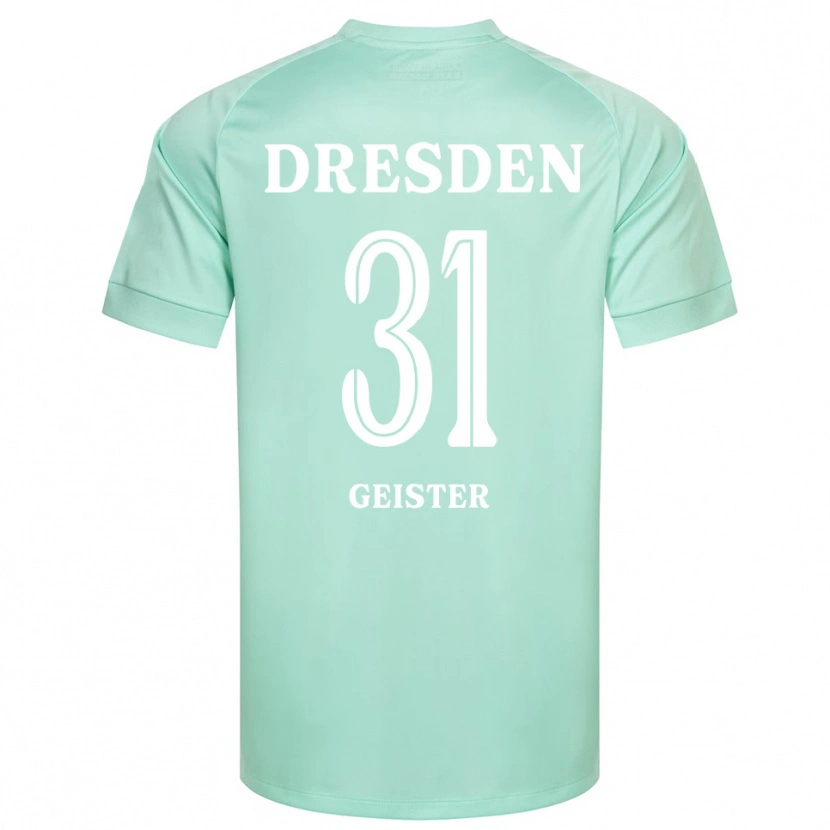 Danxen Herren Jannis Geister #31 Trikot Hellgrün Weiß Torwarttrikot 2025/26
