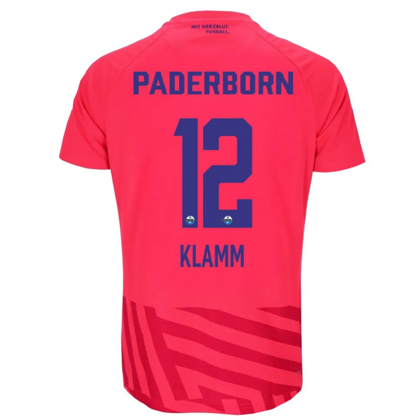 Danxen Herren Felix Klamm #12 Trikot Rot Schwarz Torwarttrikot 2025/26