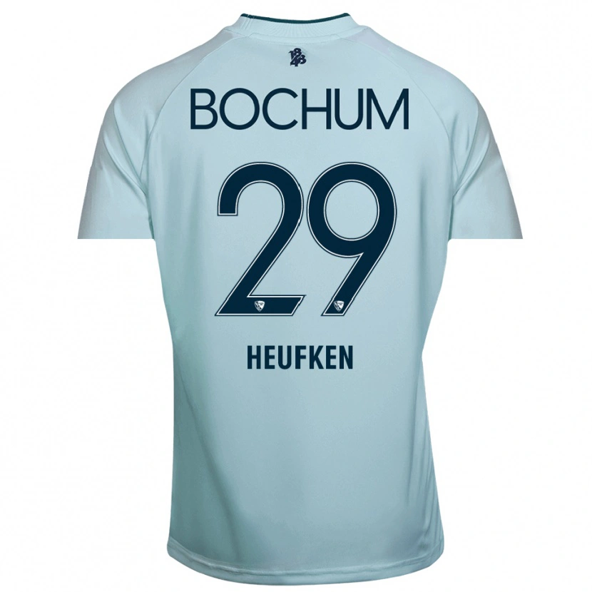 Danxen Herren Jeremias Heufken #29 Trikot Cyan-Blau Torwarttrikot 2025/26