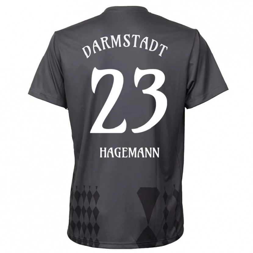 Danxen Herren Emil Hagemann #23 Trikot Dunkelgrau Torwarttrikot 2025/26