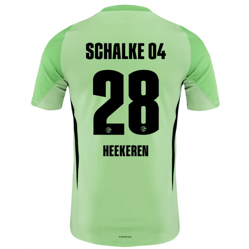 Danxen Herren Justin Heekeren #28 Trikot Hellgrün Schwarz Torwarttrikot 2025/26
