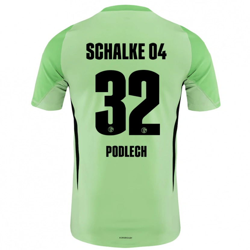 Danxen Herren Luca Podlech #32 Trikot Hellgrün Schwarz Torwarttrikot 2025/26