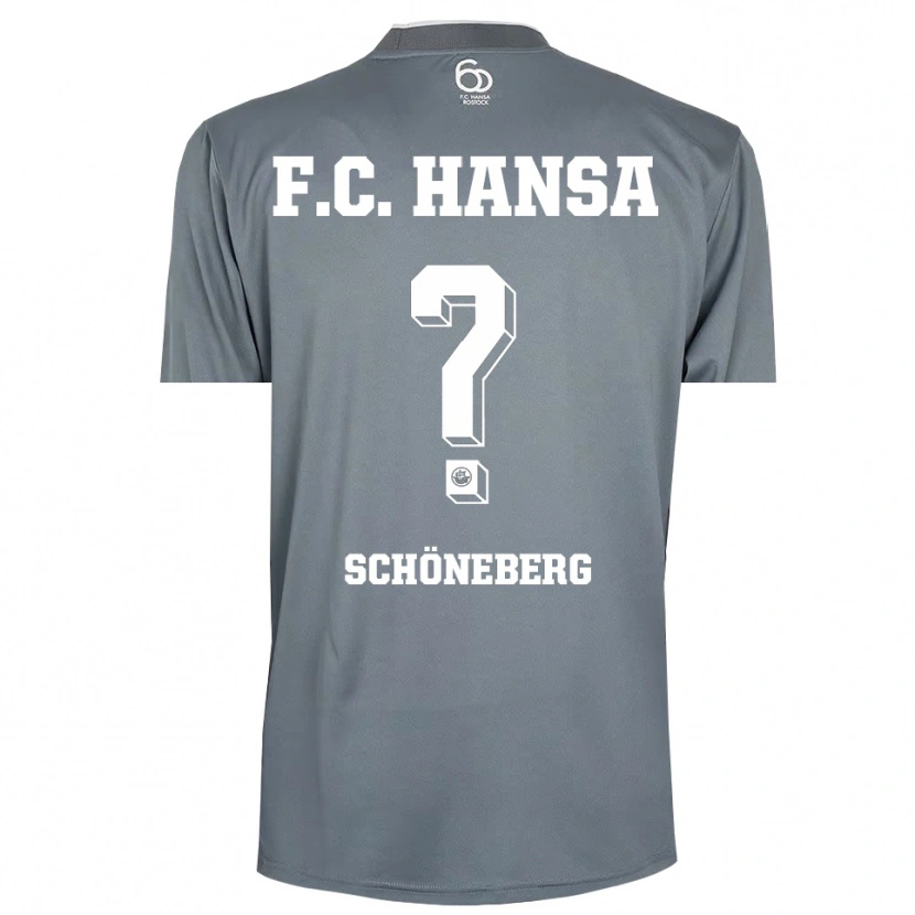 Danxen Herren Tom Schöneberg #0 Trikot Hellgrau Weiß Torwarttrikot 2025/26