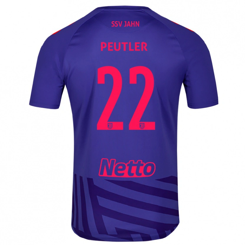 Danxen Herren Julio Peutler #22 Trikot Königsblau Rot Torwarttrikot 2025/26