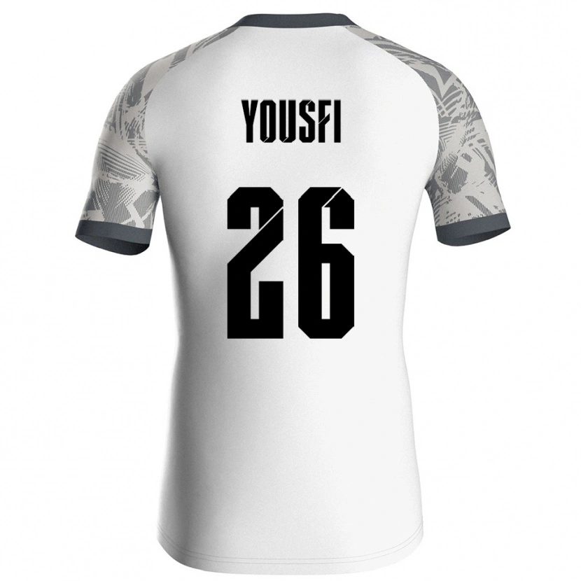 Danxen Herren Elias Yousfi #26 Trikot Grau Weiß Torwarttrikot 2025/26