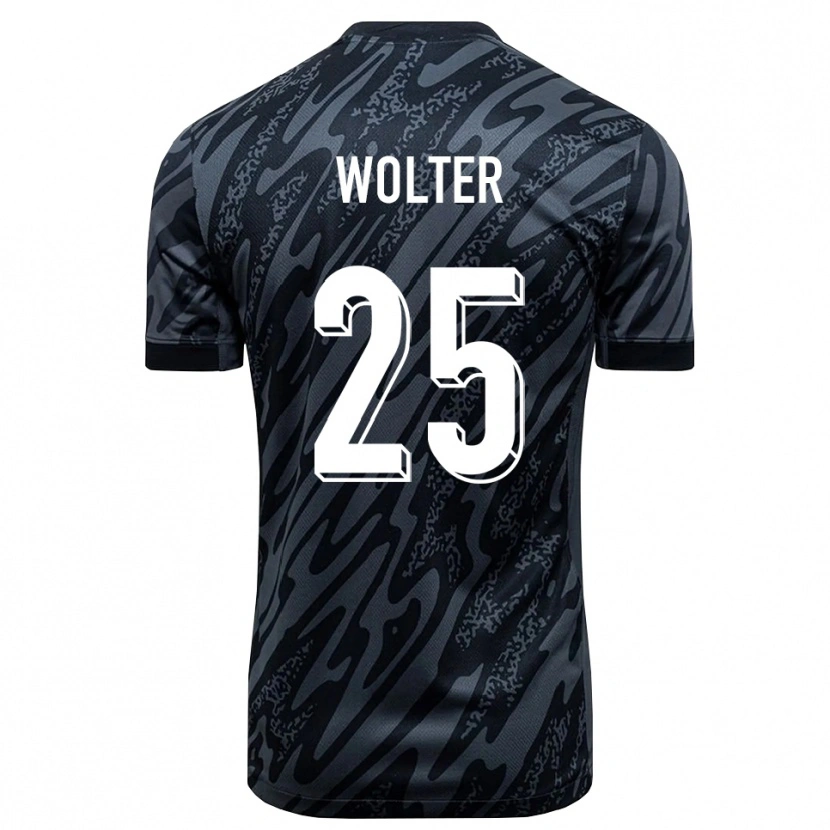 Danxen Herren Fynn Wolter #25 Trikot Schwarzgrau Torwarttrikot 2025/26