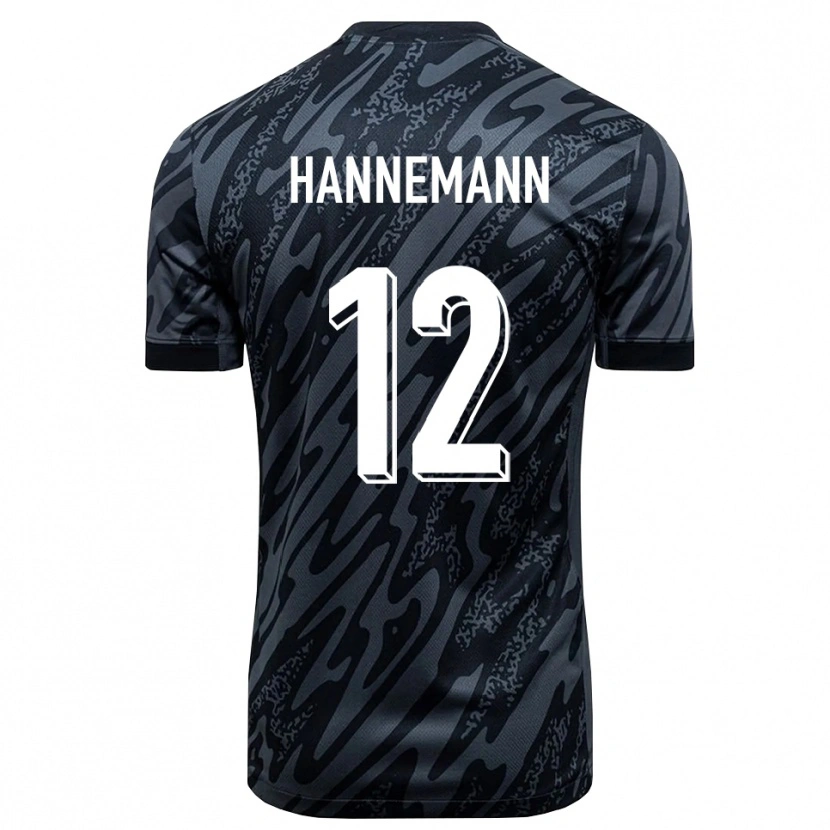 Danxen Herren Sören Hannemann #12 Trikot Schwarzgrau Torwarttrikot 2025/26
