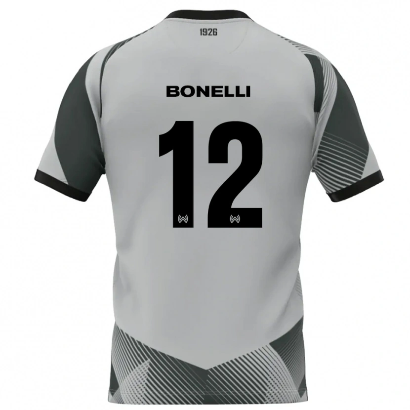 Danxen Herren Leonardo Bonelli #12 Trikot Hellgrau Weiß Torwarttrikot 2025/26