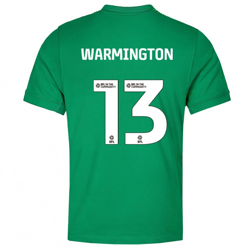 Danxen Herren Tyrese Warmington #13 Trikot Grün Weiß Torwarttrikot 2025/26