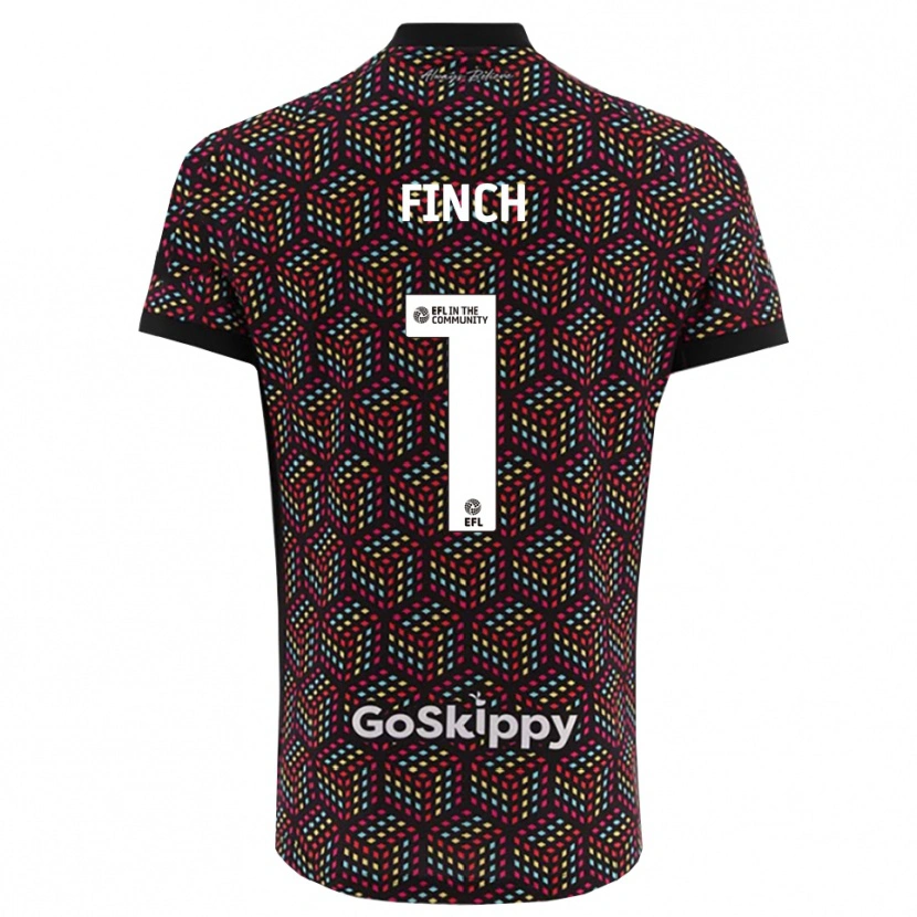 Danxen Herren Isaac Finch #1 Trikot Schwarz Weiß Torwarttrikot 2025/26