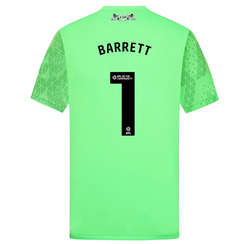 Danxen Herren Jack Barrett #1 Trikot Leuchtgrün Torwarttrikot 2025/26