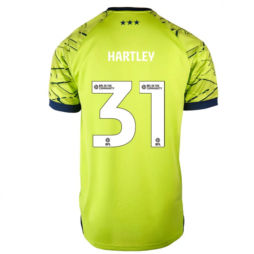 Danxen Herren Laura Hartley #31 Trikot Grün Gelb Torwarttrikot 2025/26