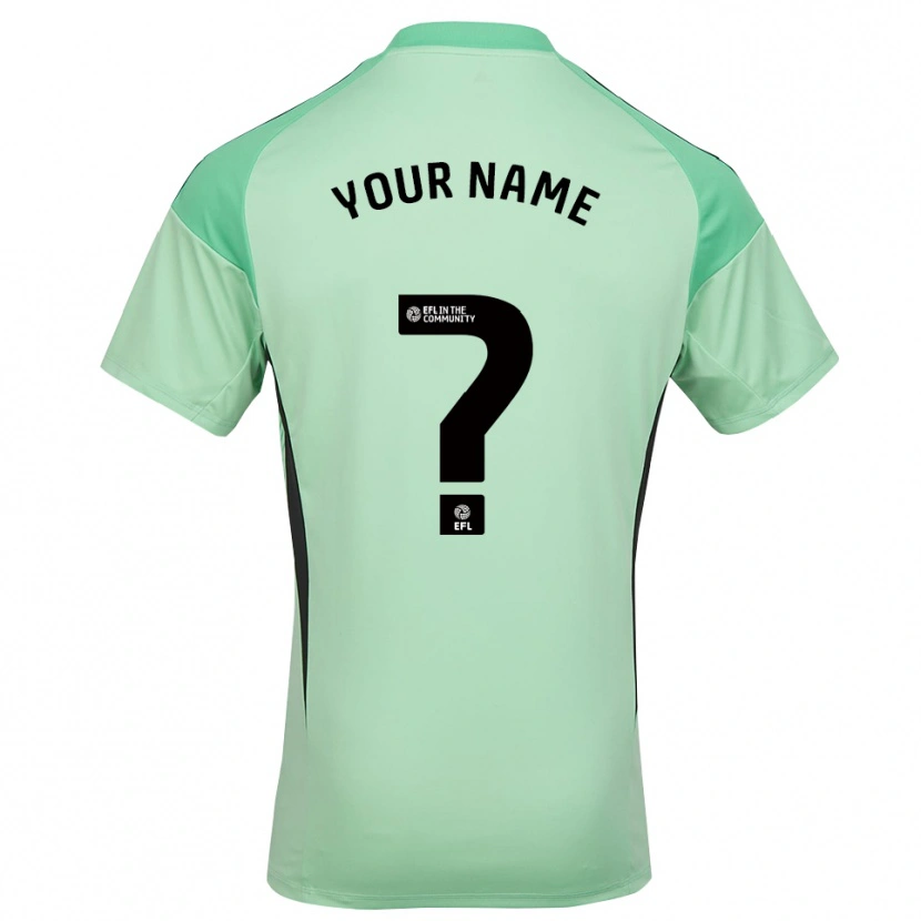 Danxen Herren Leicester City Hellgrün Schwarz Trikot Torwarttrikot 2025/26