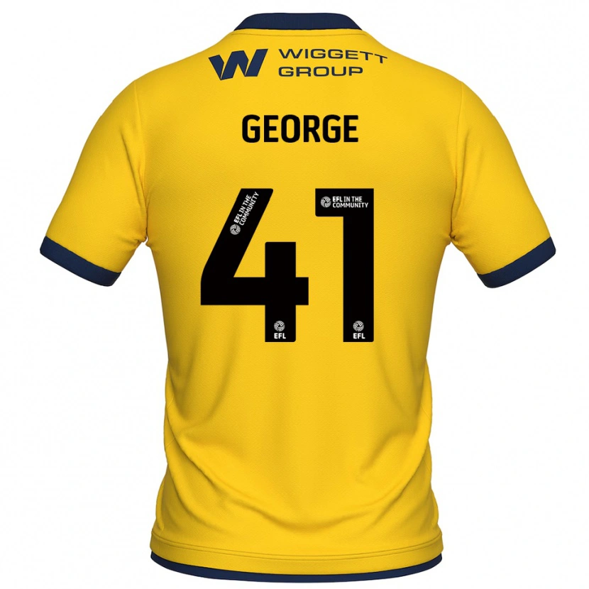 Danxen Herren George Evans #41 Trikot Gelb Schwarz Torwarttrikot 2025/26