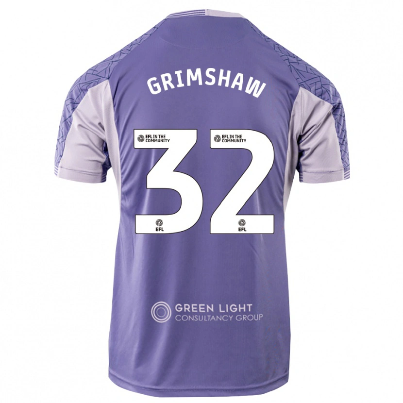 Danxen Herren Daniel Grimshaw #32 Trikot Hellviolett Torwarttrikot 2025/26