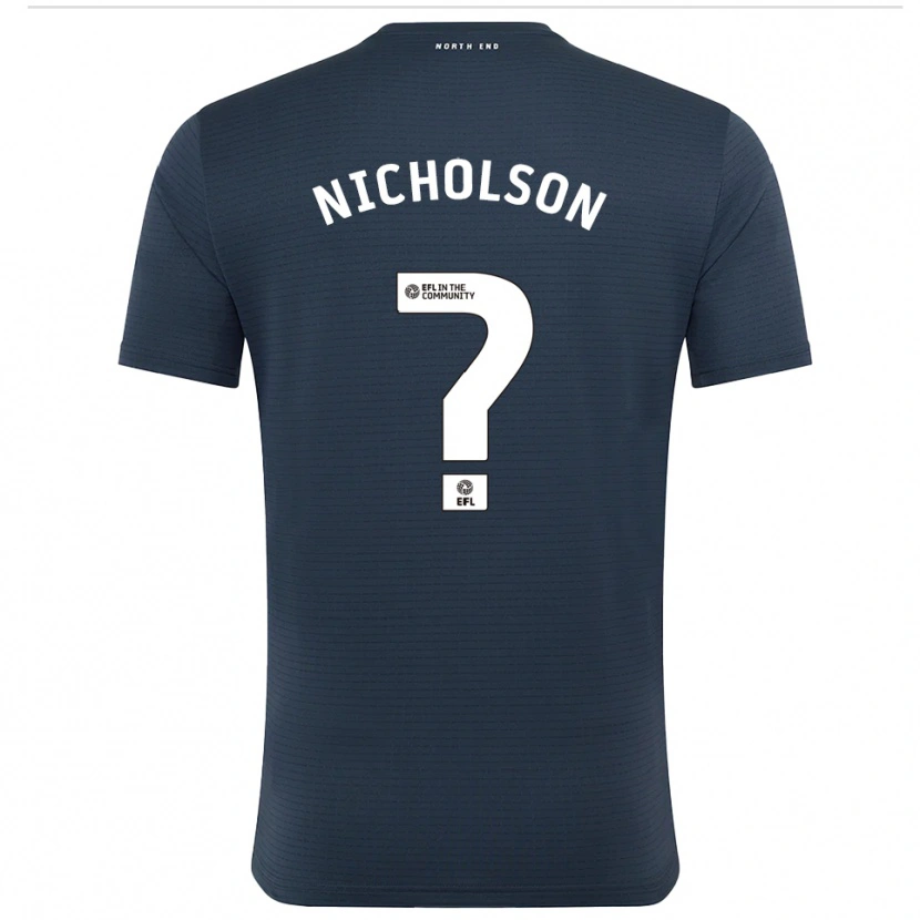 Danxen Herren Joseph Nicholson #0 Trikot Schwarz Weiß Torwarttrikot 2025/26