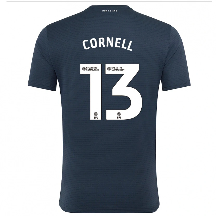 Danxen Herren David Cornell #13 Trikot Schwarz Weiß Torwarttrikot 2025/26