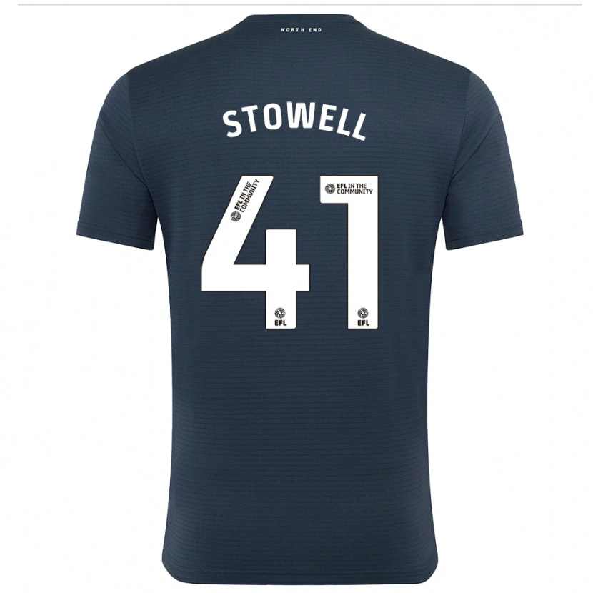 Danxen Herren Li-Bau Stowell #41 Trikot Schwarz Weiß Torwarttrikot 2025/26