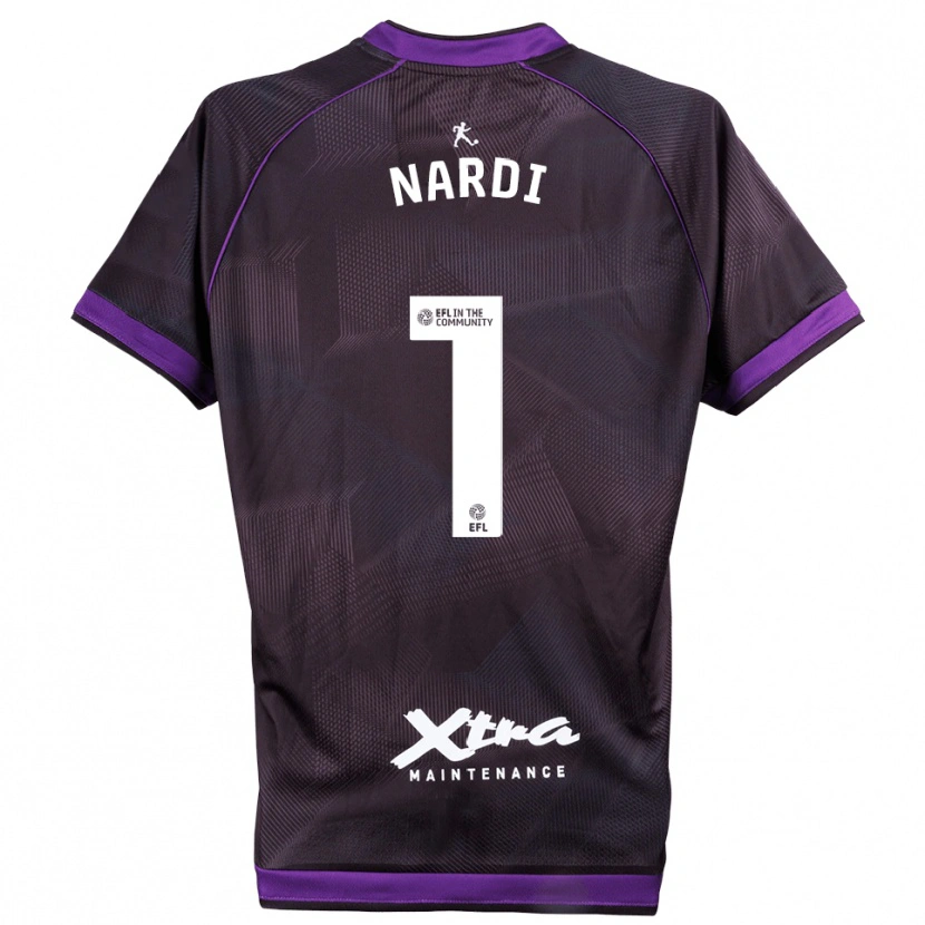 Danxen Herren Paul Nardi #1 Trikot Violett Weiß Torwarttrikot 2025/26