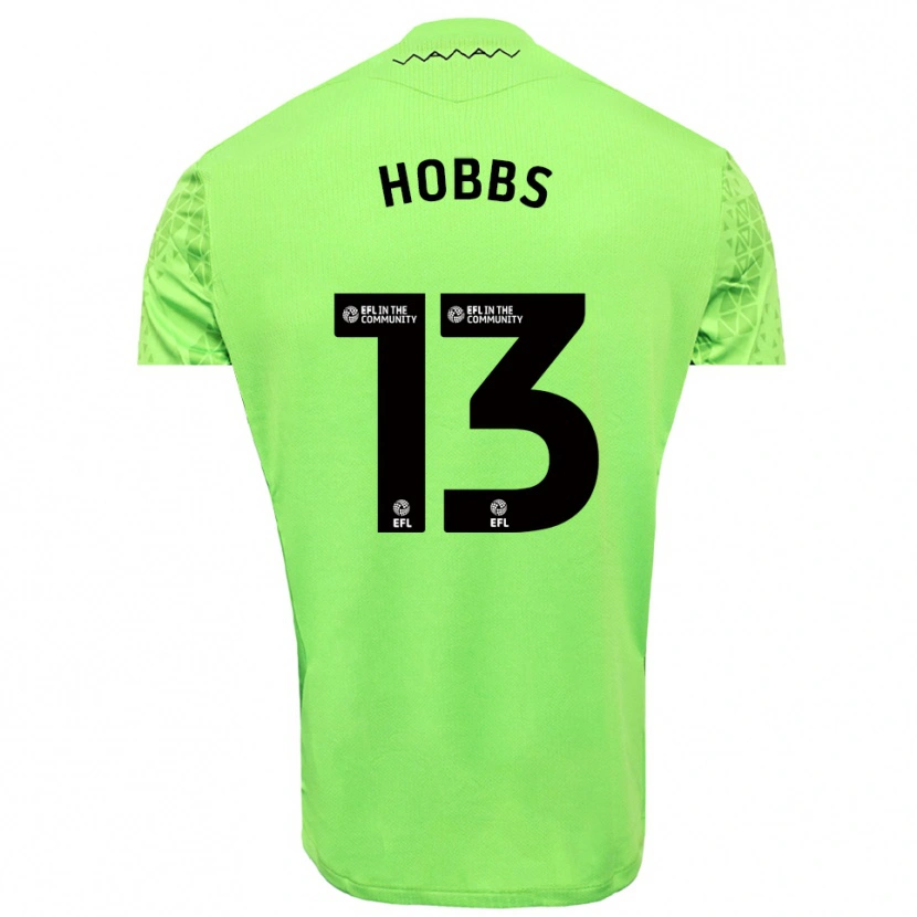 Danxen Herren Charlie Hobbs #13 Trikot Limettengrün Schwarz Torwarttrikot 2025/26