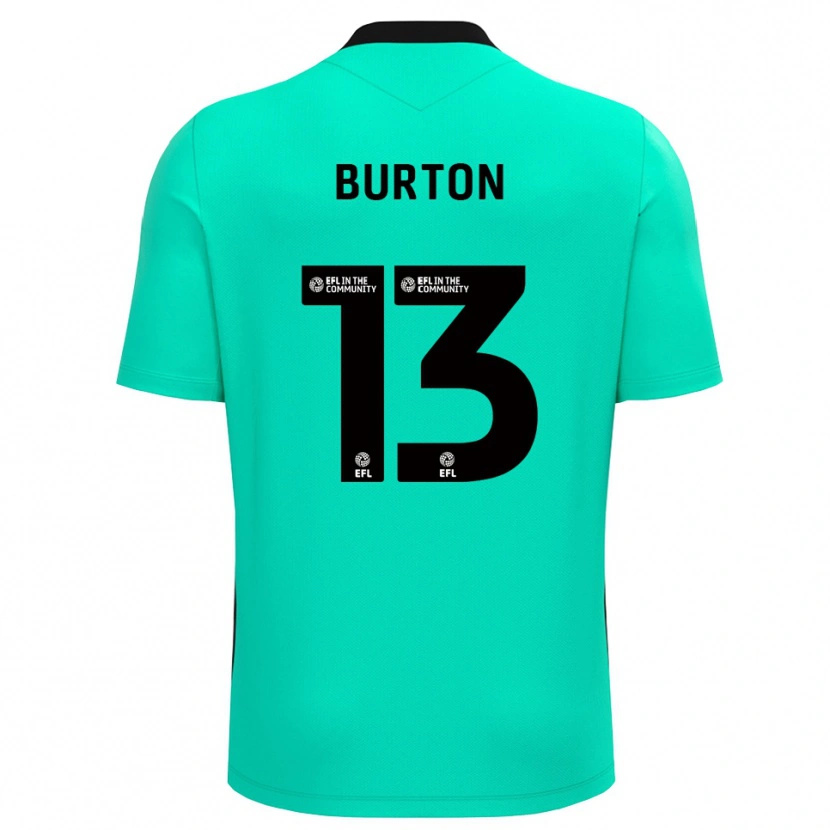 Danxen Herren Callum Burton #13 Trikot Mittel Türkis Torwarttrikot 2025/26