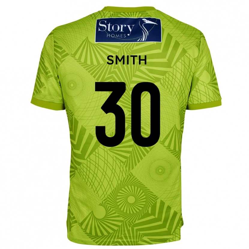 Danxen Herren Jude Smith #30 Trikot Gelb Grün Torwarttrikot 2025/26